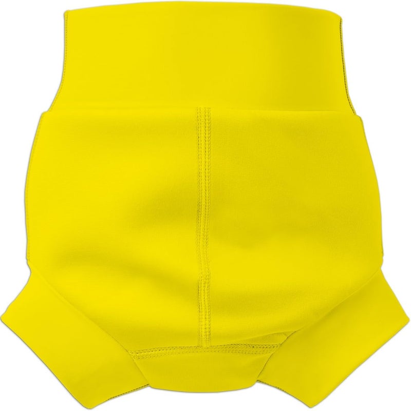 Splash About Happy Nappy Swim Diaper, Neon Yellow, 2-3 Years - Image 4
